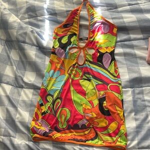 Jaded London Halter Dress